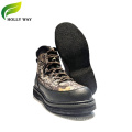 Camo Synthetic Leather wading shoes with Felt Sole